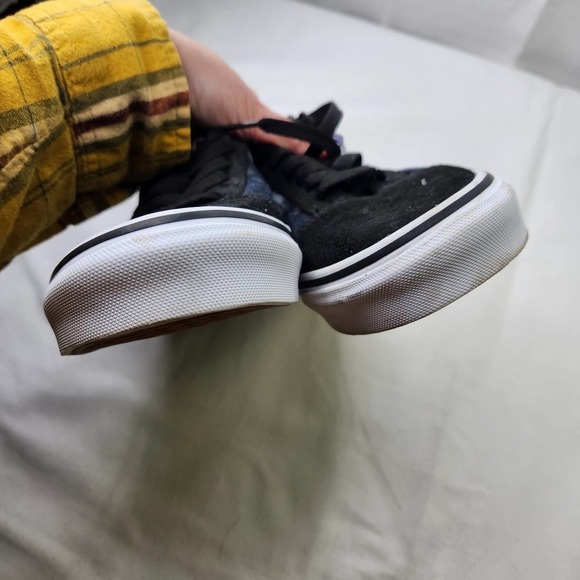 VANS The Exorcist Checkerboard Sneakers Mens Size 8.5 Womens Size 10 Black White - Picture 12 of 14